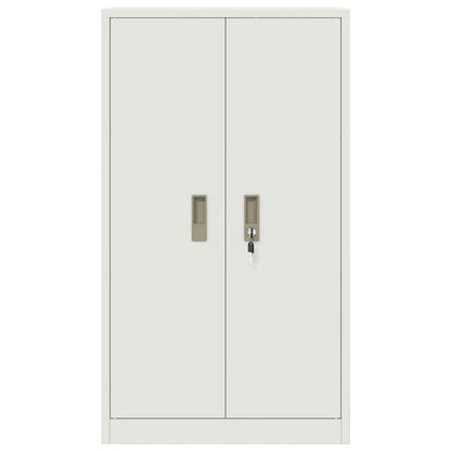 Armadio Bianco 60 x 40 x 105 cm Acciaio | homemem39