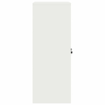 Armadio Bianco 60 x 40 x 105 cm Acciaio | homemem39