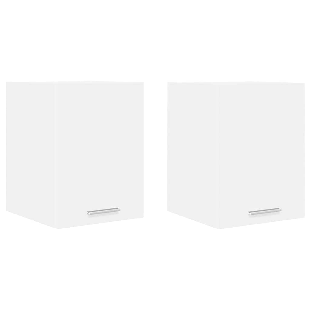 Armadio pensile 2 pcs Bianco 30 x 31 x 40 cm Legno multistrato | homemem39