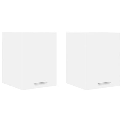 Armadio pensile 2 pcs Bianco 30 x 31 x 40 cm Legno multistrato | homemem39