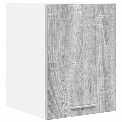 Armadio pensile Grigio Sonoma e Bianco 30 x 31 x 40 cm | homemem39
