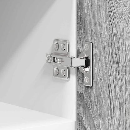 Armadio pensile 2 pcs Grigio Sonoma e Bianco 30 x 31 x 40 cm | homemem39