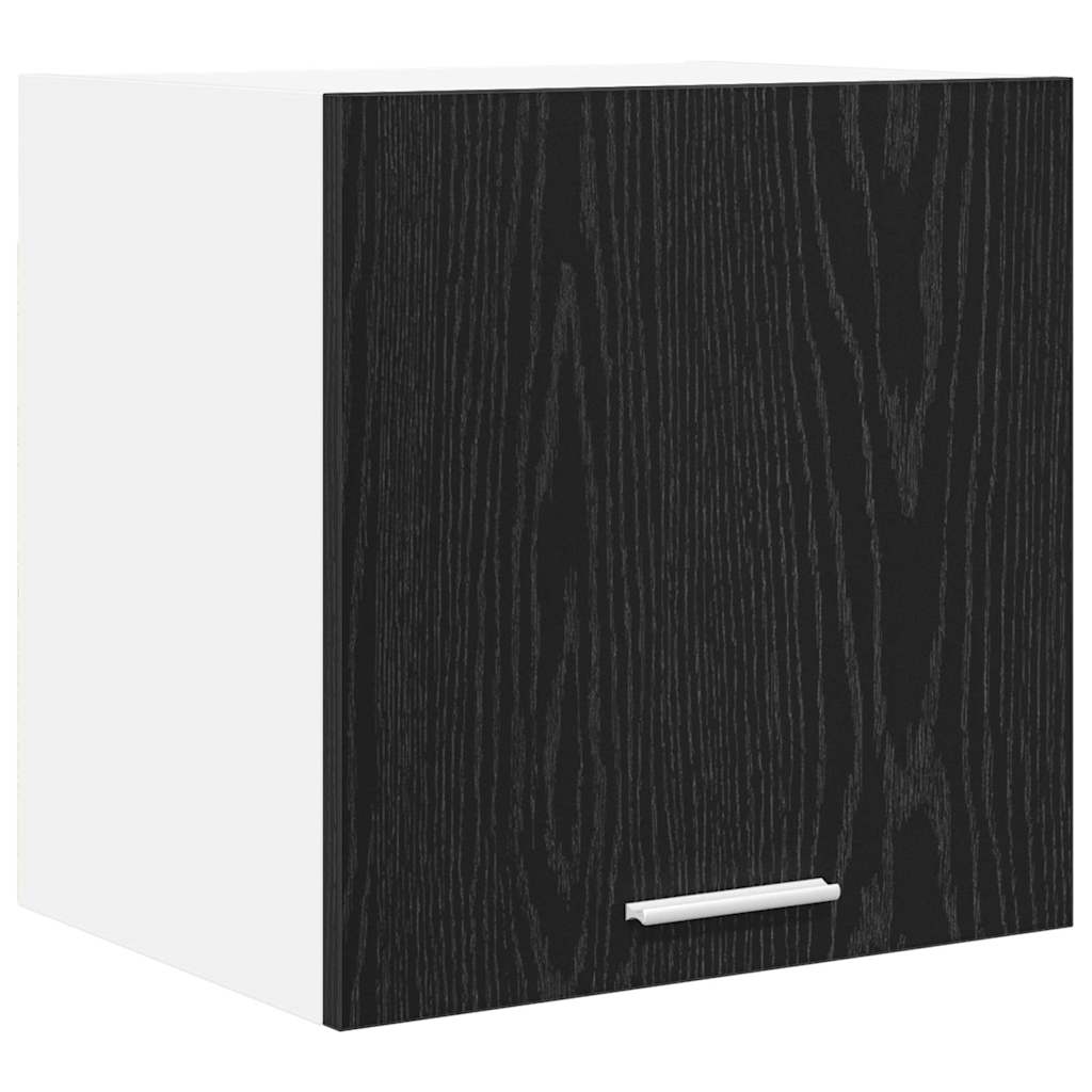 Armadio pensile con porta Rovere Nero e Bianco 40 x 31 x 40 cm | homemem39
