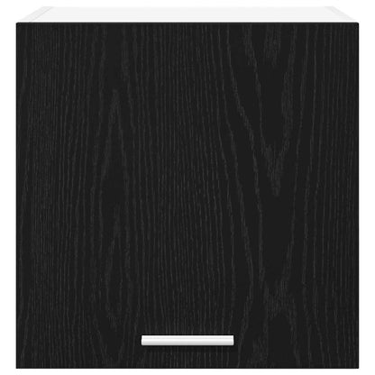 Armadio pensile 2 pcs Rovere Nero e Bianco 40 x 31 x 40 cm | homemem39