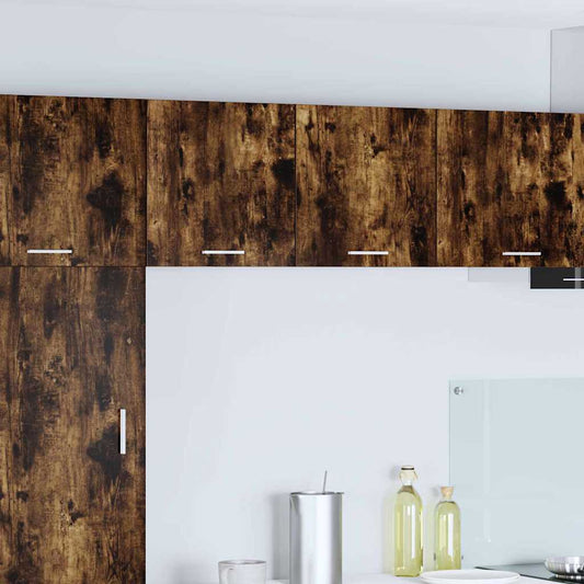 Armadio pensile Rovere Affumicato e Bianco 40 x 31 x 40 cm | homemem39