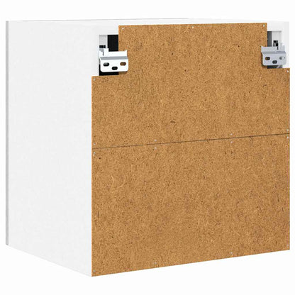 Armadio pensile Grigio Sonoma e Bianco 40 x 31 x 40 cm | homemem39