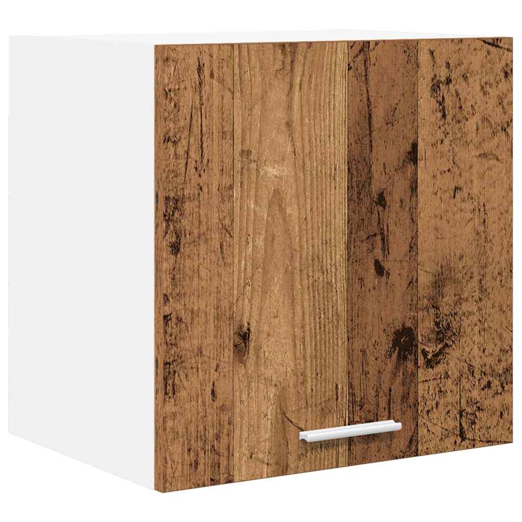 Armadio pensile 2 pcs Legno Antico e Bianco 40 x 31 x 40 cm | homemem39