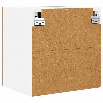 Armadio pensile 2 pcs Rovere Artigiano e Bianco 40 x 31 x 40 cm | homemem39