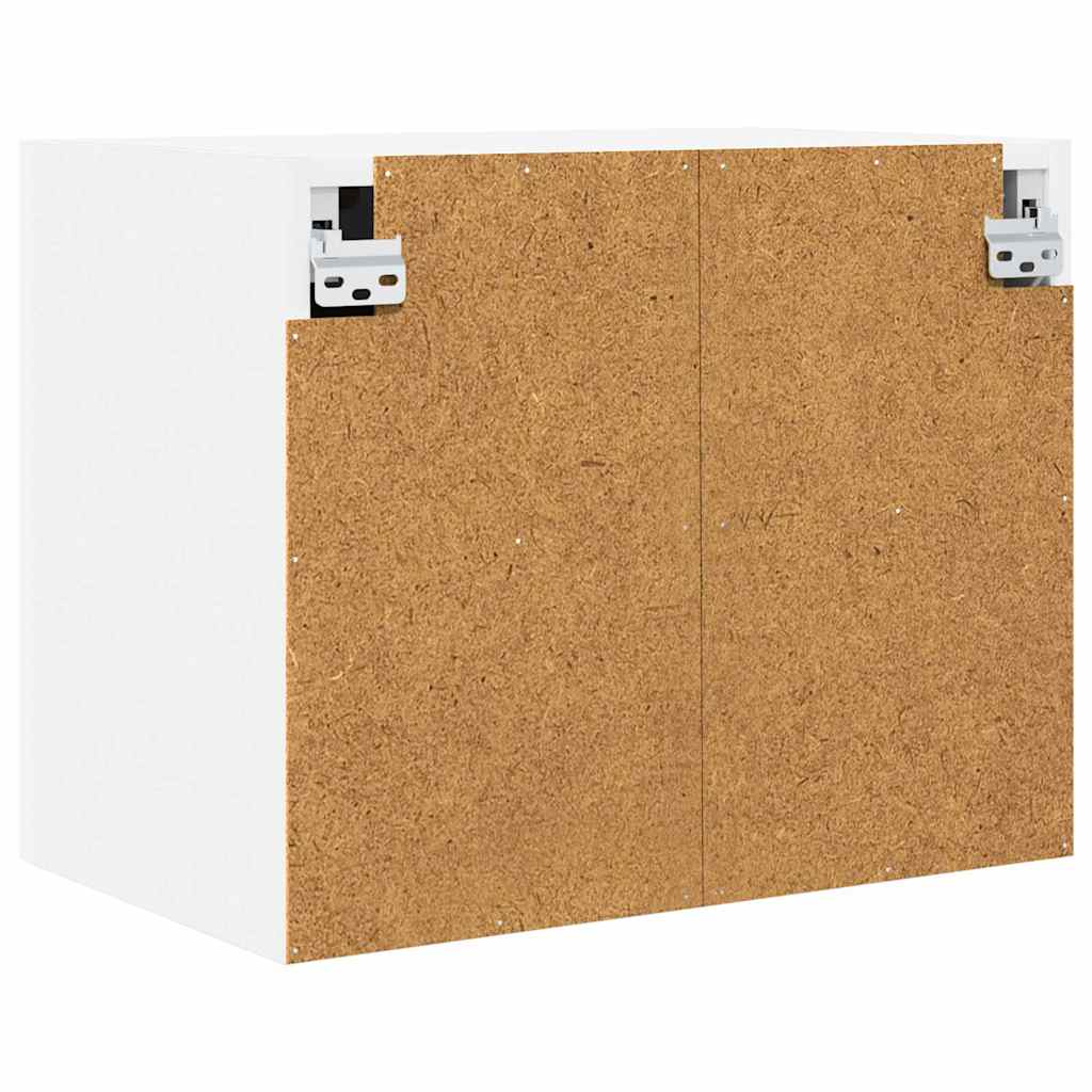 Armadio pensile 2 pz Bianco Legno ingegnerizzato