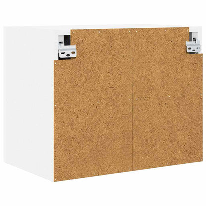 Armadio pensile 2 pz Bianco Legno ingegnerizzato