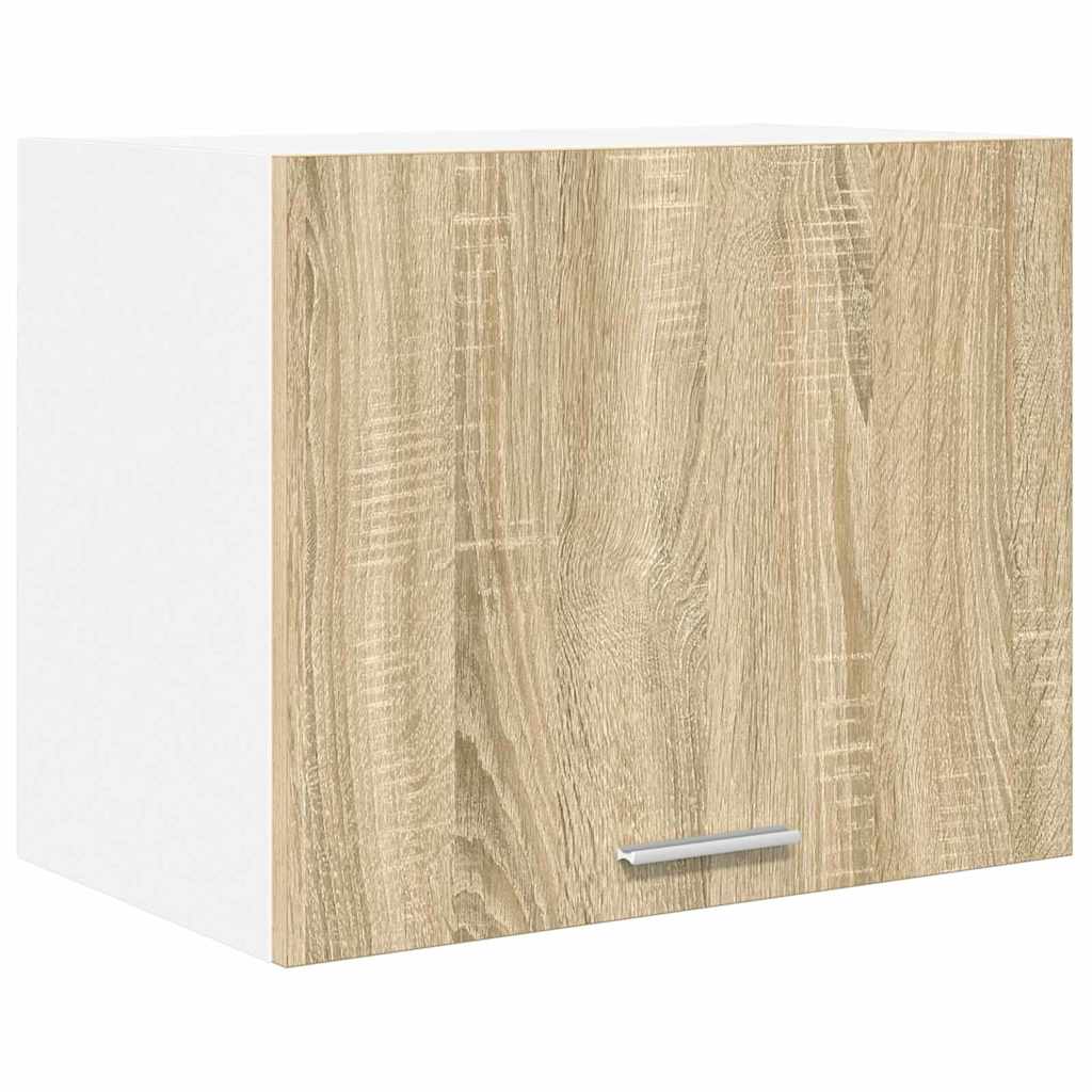 Armadio pensile 2 pcs Quercia Sonoma e Bianca 50 x 31 x 40 cm | homemem39