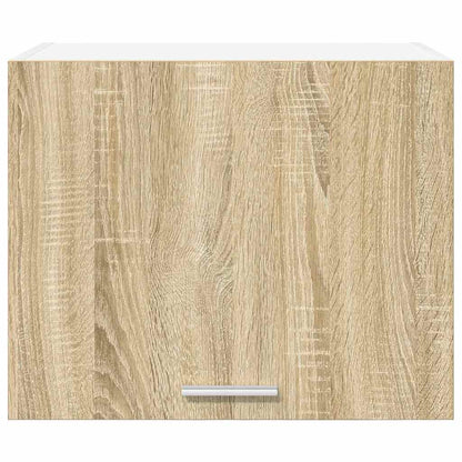 Armadio pensile 2 pcs Quercia Sonoma e Bianca 50 x 31 x 40 cm | homemem39