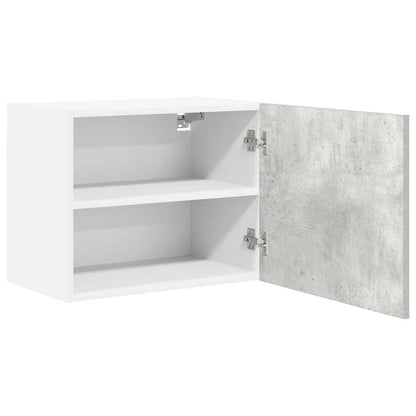 Armadio pensile 2 pcs Grigio Cemento e Bianco 50 x 31 x 40 cm | homemem39
