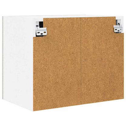 Armadio pensile 2 pcs Grigio Cemento e Bianco 50 x 31 x 40 cm | homemem39