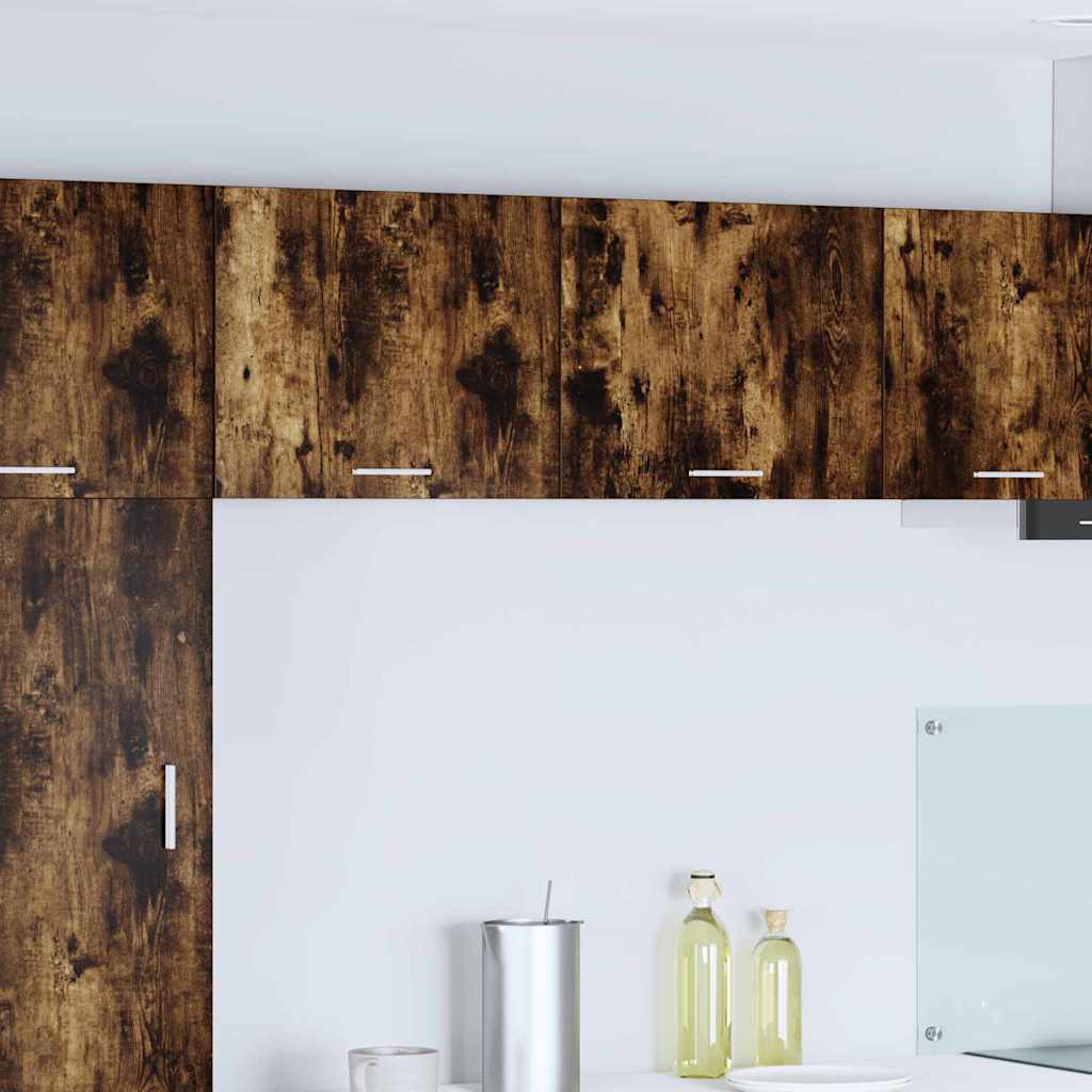 Armadio pensile Rovere Affumicato e Bianco 50 x 31 x 40 cm | homemem39