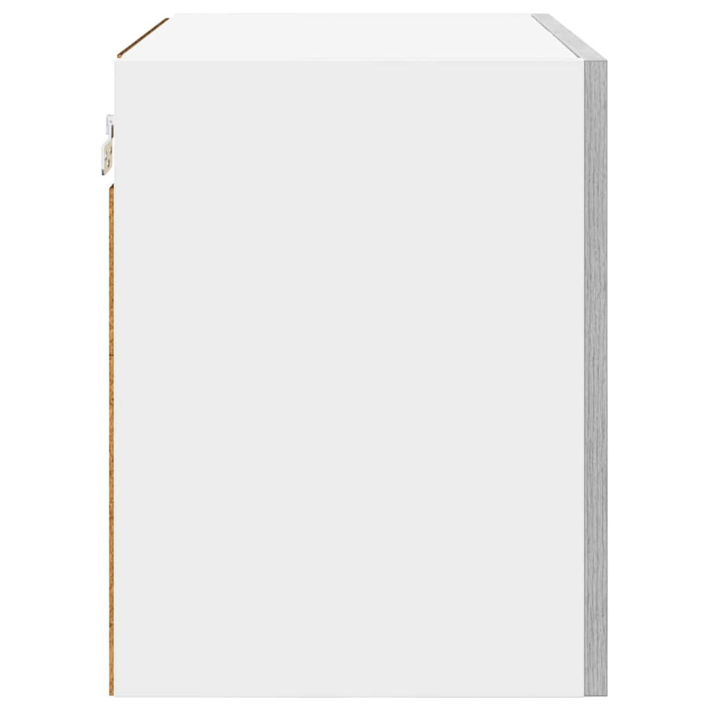 Armadio pensile Grigio Sonoma e Bianco 50 x 31 x 40 cm | homemem39