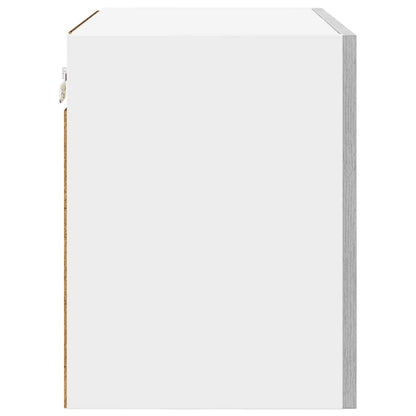 Armadio pensile Grigio Sonoma e Bianco 50 x 31 x 40 cm | homemem39