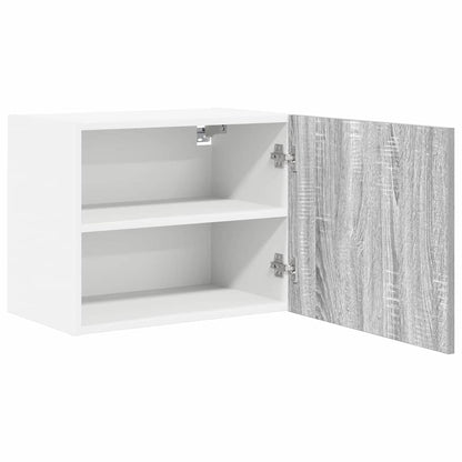 Armadio pensile 2 pcs Grigio Sonoma e Bianco 50 x 31 x 40 cm | homemem39