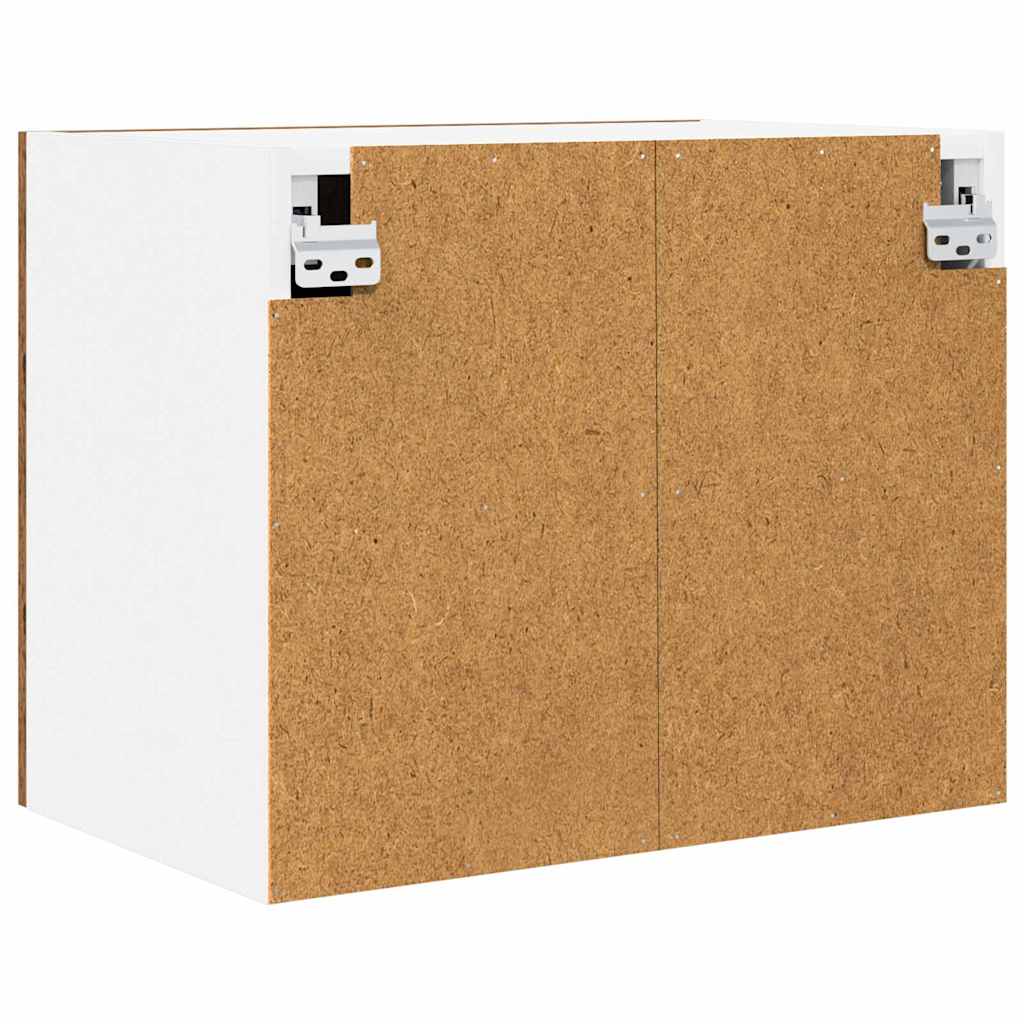 Armadio pensile 2 pcs Legno Antico e Bianco 50 x 31 x 40 cm | homemem39