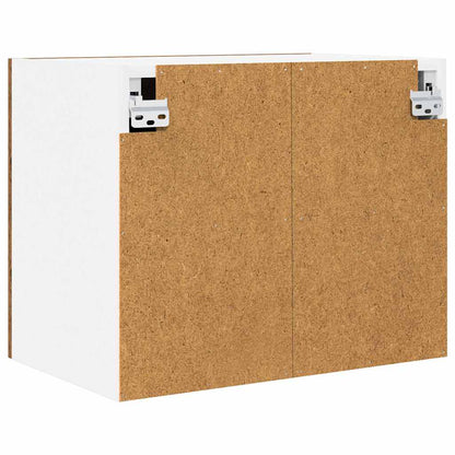 Armadio pensile 2 pcs Legno Antico e Bianco 50 x 31 x 40 cm | homemem39