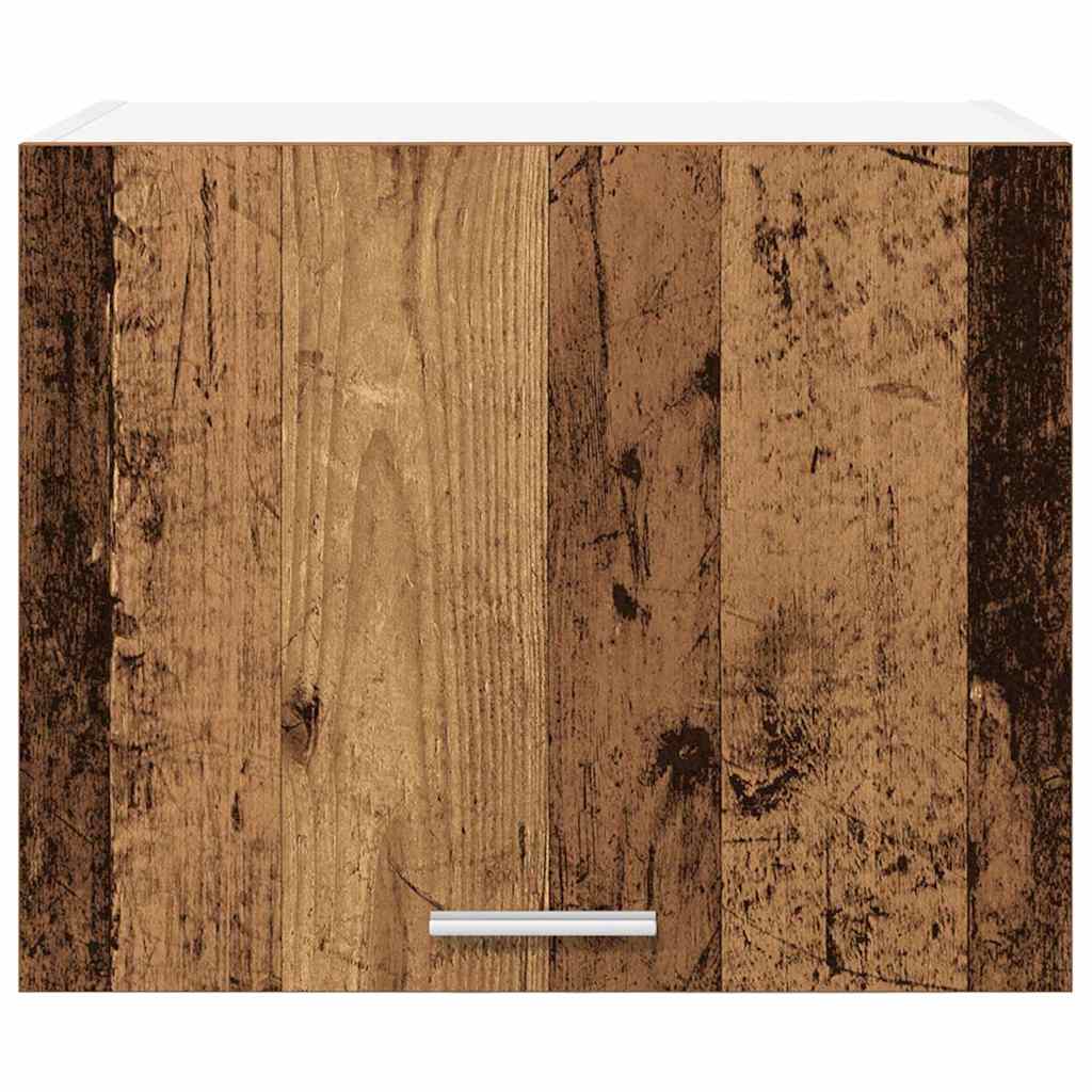 Armadio pensile 2 pcs Legno Antico e Bianco 50 x 31 x 40 cm | homemem39
