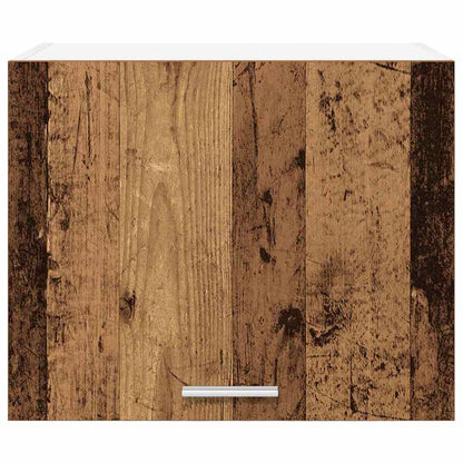 Armadio pensile 2 pcs Legno Antico e Bianco 50 x 31 x 40 cm | homemem39
