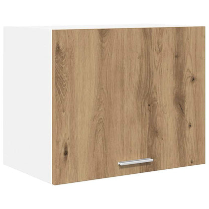 Armadio pensile 2 pcs Rovere Artigiano e Bianco 50 x 31 x 40 cm | homemem39