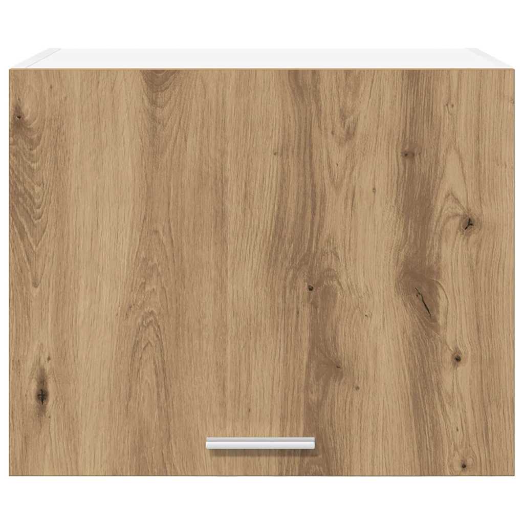 Armadio pensile 2 pcs Rovere Artigiano e Bianco 50 x 31 x 40 cm | homemem39