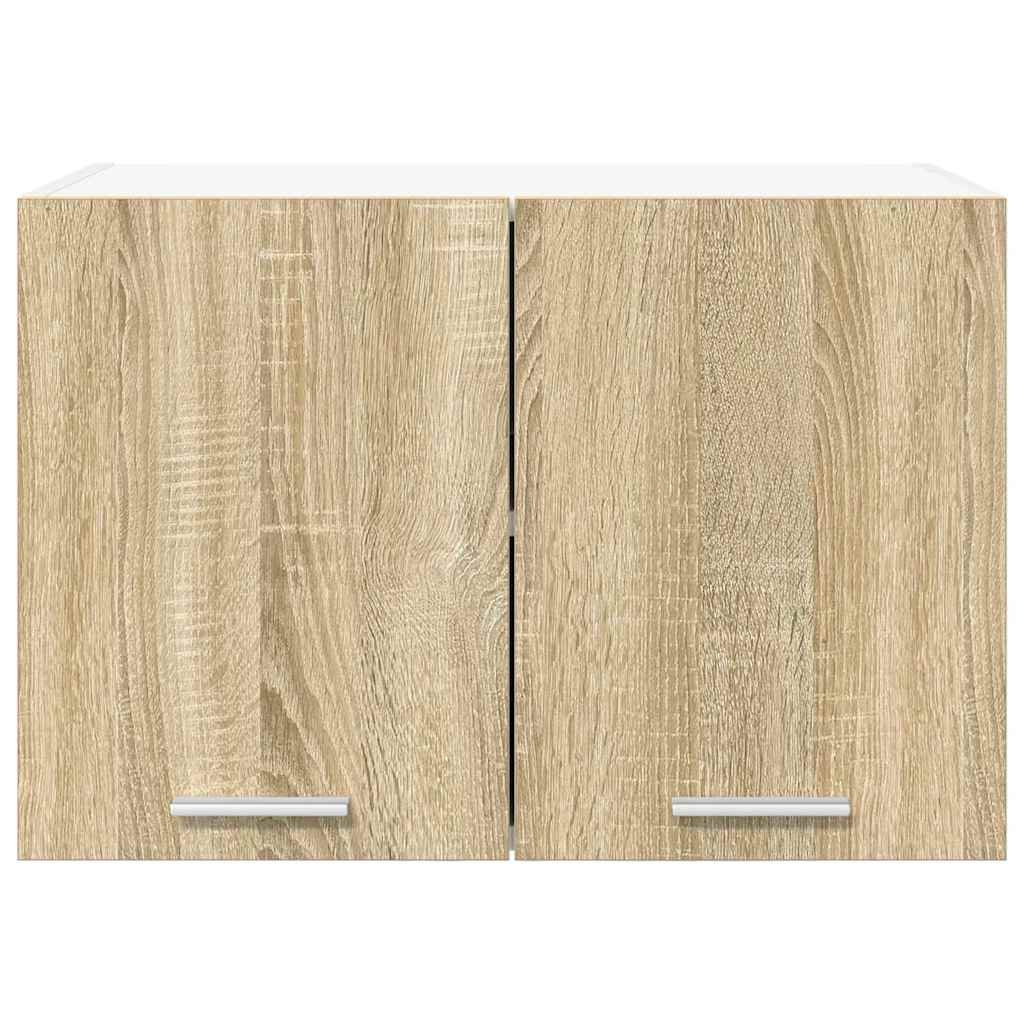 Armadio pensile 2 pcs Quercia Sonoma e Bianca 60 x 31 x 40 cm | homemem39
