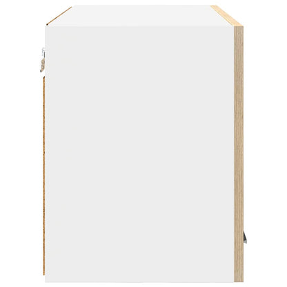 Armadio pensile 2 pcs Quercia Sonoma e Bianca 60 x 31 x 40 cm | homemem39