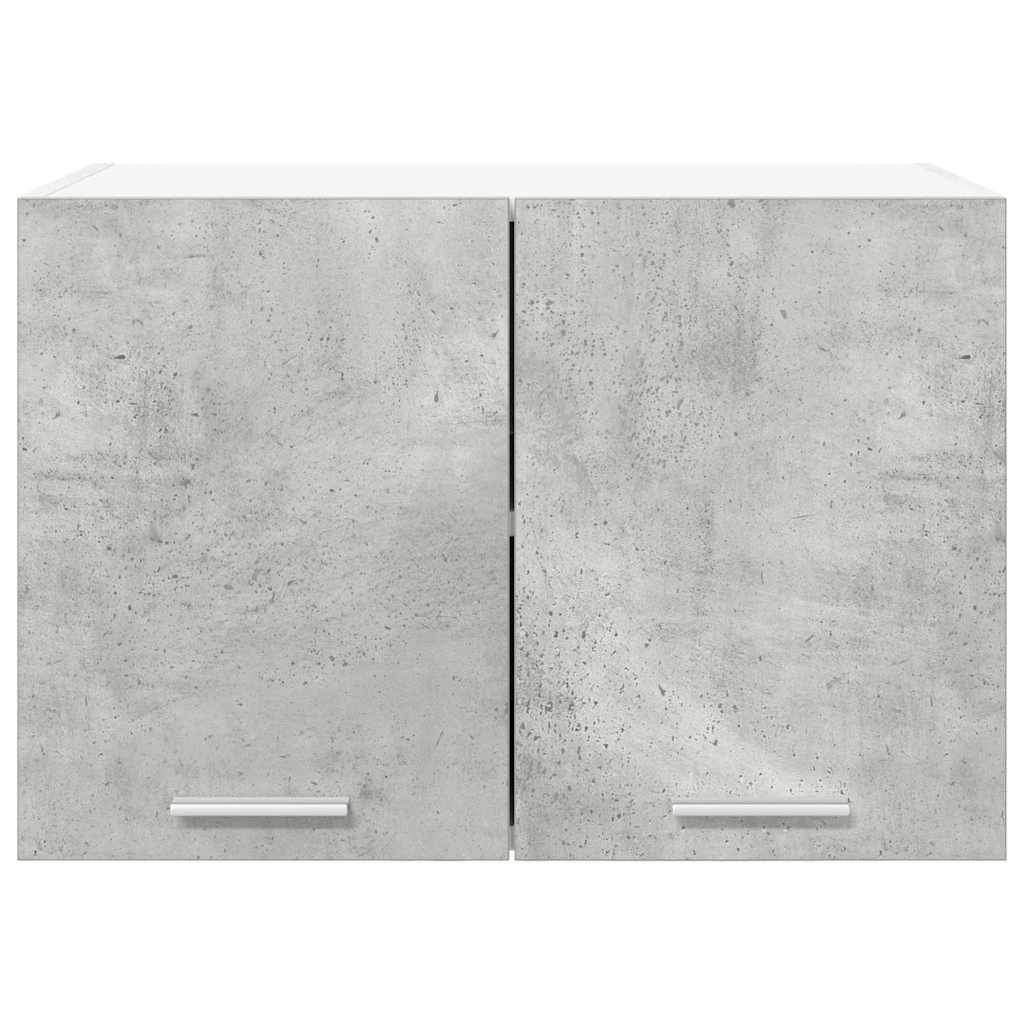 Armadio pensile 2 pcs Grigio Cemento e Bianco 60 x 31 x 40 cm | homemem39