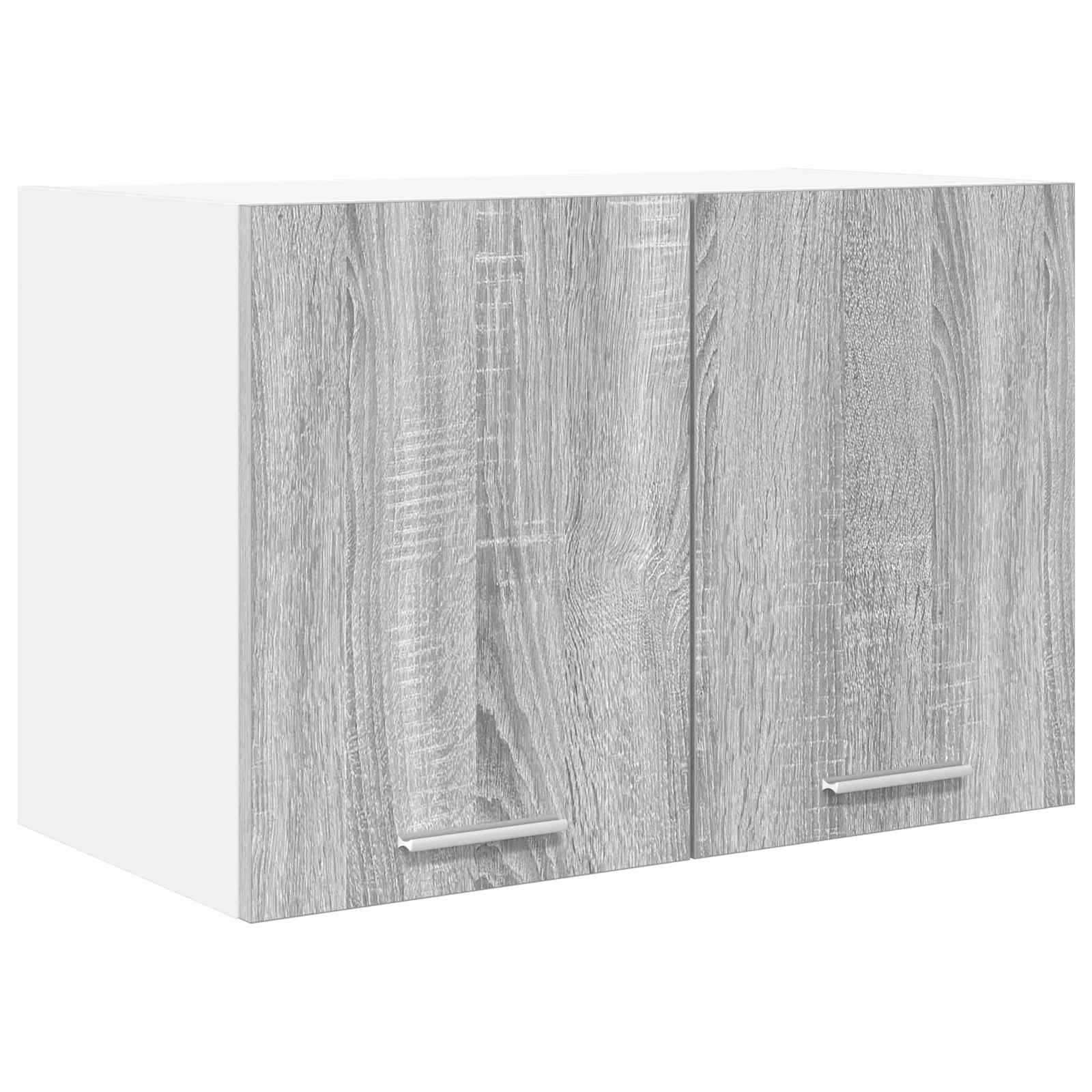 Armadio pensile 2 pcs Grigio Sonoma e Bianco 60 x 31 x 40 cm | homemem39