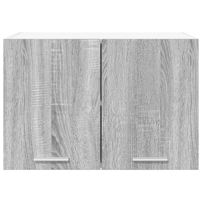 Armadio pensile 2 pcs Grigio Sonoma e Bianco 60 x 31 x 40 cm | homemem39