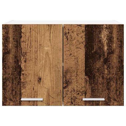 Armadio pensile con porta Legno Antico e Bianco 60 x 31 x 40 cm | homemem39