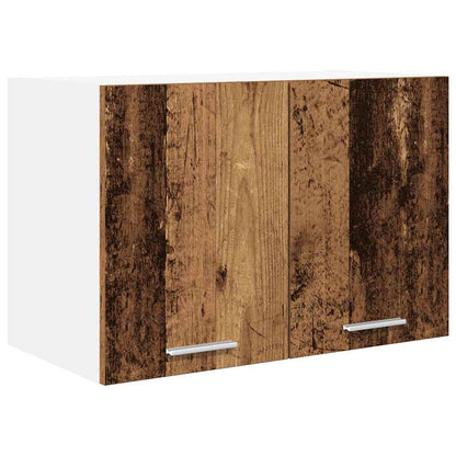 Armadio pensile 2 pcs Legno Antico e Bianco 60 x 31 x 40 cm | homemem39
