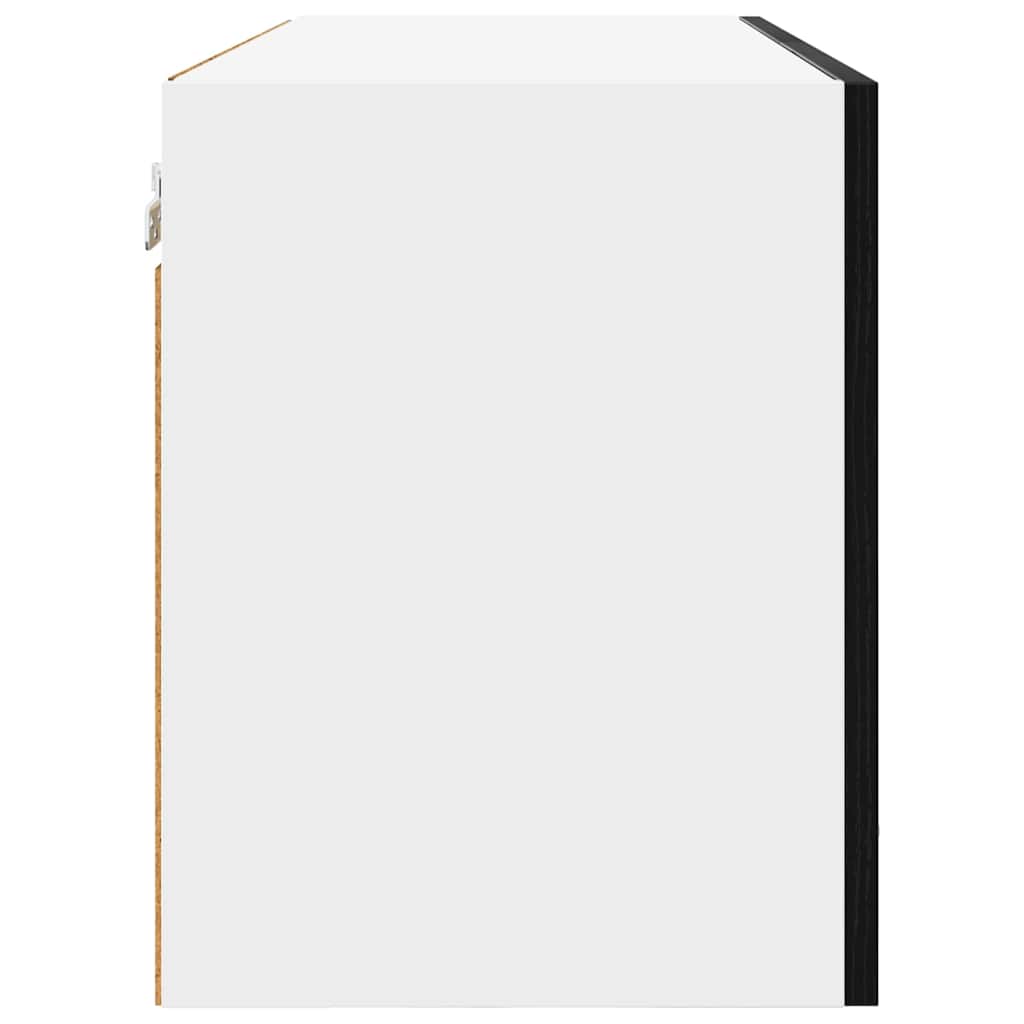Armadio pensile Rovere Nero 80 x 31 x 40 cm Legno multistrato