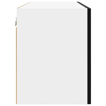 Armadio pensile Rovere Nero 80 x 31 x 40 cm Legno multistrato