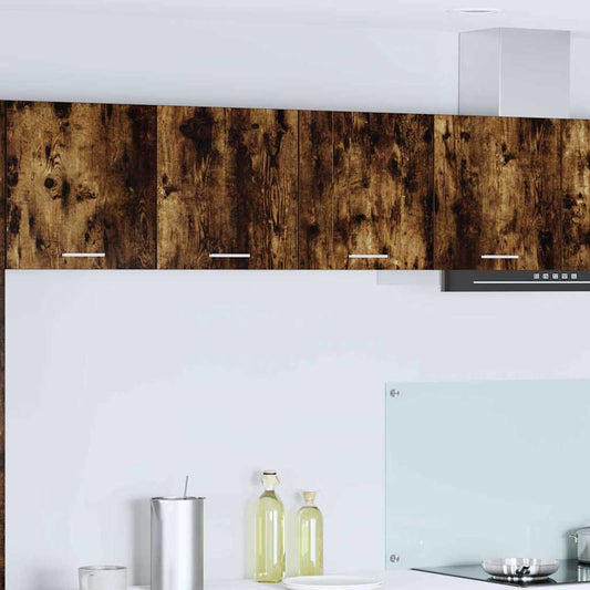 Armadio pensile Rovere fumé 80 x 31 x 40 cm Legno multistrato