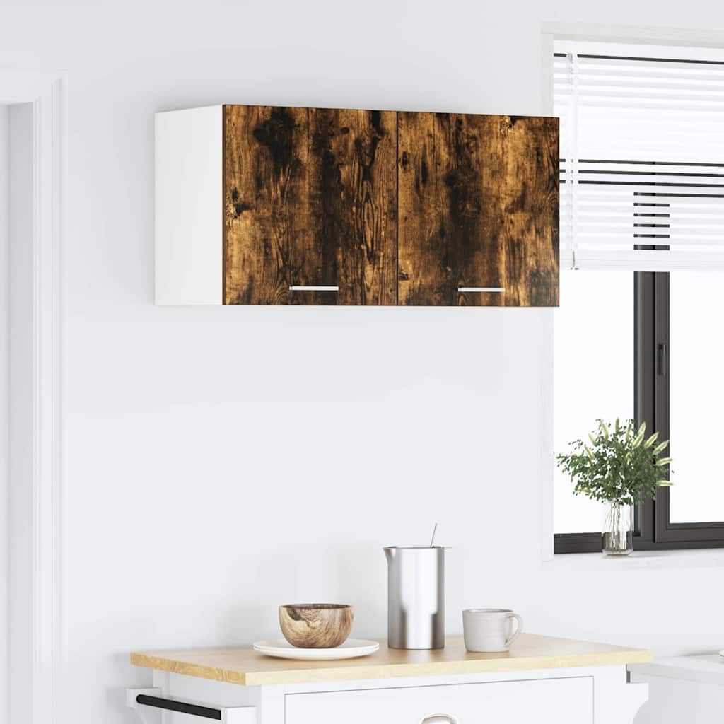 Armadio pensile Rovere fumé 80 x 31 x 40 cm