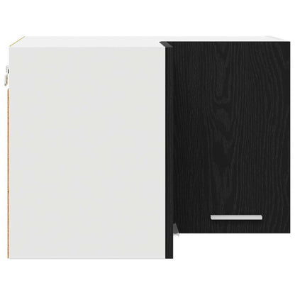 Armadio pensile Rovere Nero e Bianco 57 x 57 x 40 cm | homemem39