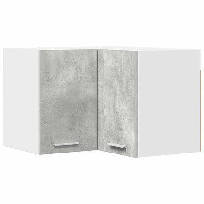 Armadio pensile Grigio Cemento e Bianco 57 x 57 x 40 cm | homemem39