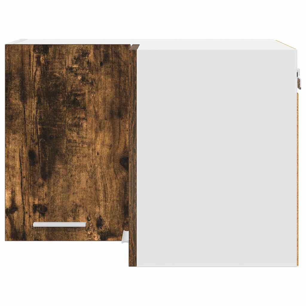 Armadio pensile Rovere Affumicato e Bianco 57 x 57 x 40 cm | homemem39