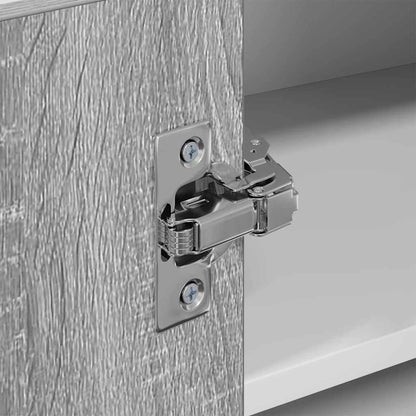 Armadio pensile Grigio Sonoma e Bianco 57 x 57 x 40 cm | homemem39