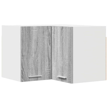 Armadio pensile Grigio Sonoma e Bianco 57 x 57 x 40 cm | homemem39