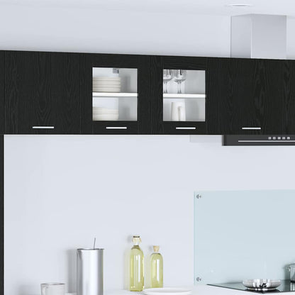 Armadio pensile Rovere Nero 40 x 31 x 40 cm Legno multistrato | homemem39