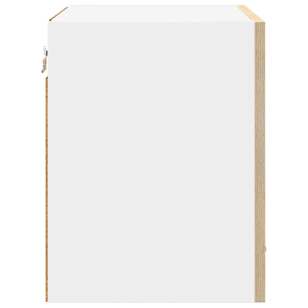 Armadio pensile con porta 2 pcs Rovere Sonoma 40 x 31 x 40 cm | homemem39