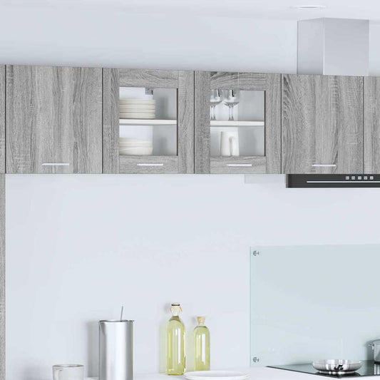 Armadio pensile Grigio Sonoma 40 x 31 x 40 cm Legno multistrato | homemem39