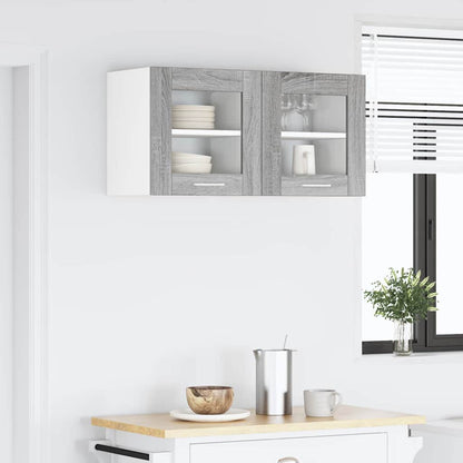 Armadio pensile Grigio Sonoma 40 x 31 x 40 cm Legno multistrato | homemem39