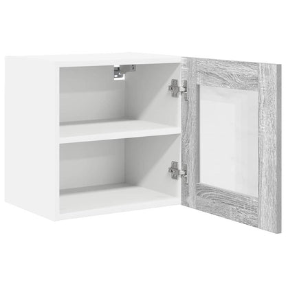 Armadio pensile Grigio Sonoma 40 x 31 x 40 cm Legno multistrato | homemem39