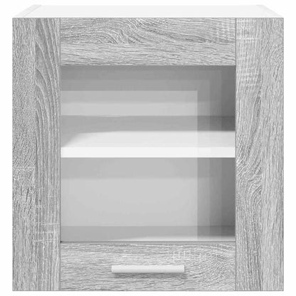 Armadio pensile con porta 2 pcs Grigio Sonoma 40 x 31 x 40 cm | homemem39